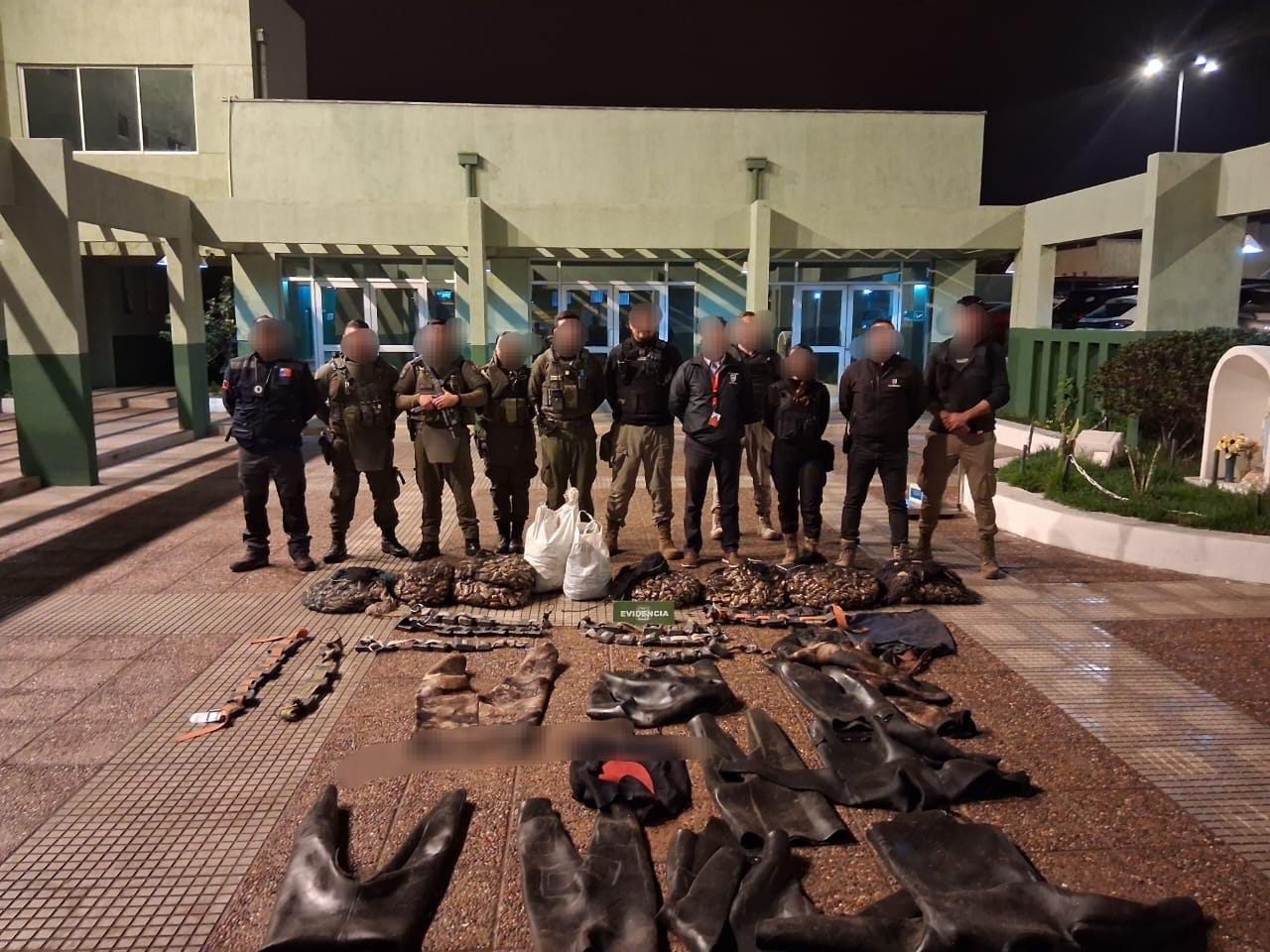 SEGURIDAD CIUDADANA PARTICIPÓ EN DECOMISO DE MÁS DE 240 KILOS DE MACHAS